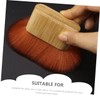 Healeved Bamboo Handle Neck Duster Brush Lightweight Hair Cleaning Brush