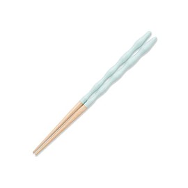 Hashikura Matsukan G-64689 Chopsticks, Children, Dishwasher Safe, Natural Wood, 7.1 inches (18 cm), Unisex, 7 to 9 years old, Cloud, Light Blue, Blue, Made in Japan