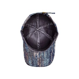 Red by Kiss Satin-Lined Baseball Cap, Comfortable Fit Adjustable Hat, Hair Protection Unique Designs (Elevated 1)