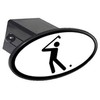 GRAPHICS & MORE Golf Golfing Golfer Sign Symbol Oval Tow