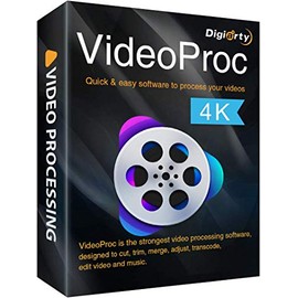VideoProc AI Converter 4K macOS 1 Jahr Lizenz (Product Key Zertifikat per Mail + Post)