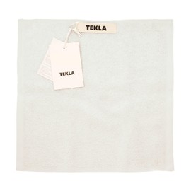 TEKLA Hand Towel Nordic Tekla Handkerchief Stripe Core Collection Stripes Core Collection 11.8 x 11.8 inches (30 x 30 cm) Towel Handkerchief Brand Women's Men's Gift Cute Dad Birthday Present Solid
