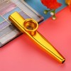 Kazoo Musical Instrument for Music Lovers Aluminum Kazoo Nosing Solo