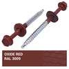 SKIR'CO (Pack of 50) Painted Roofing Screws 4.8 x 70