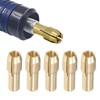 Recogwood 5Pcs Brass Drill Chuck Precision, 3.2mm Collet, Compatible with