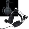 Lightweight Gaming Headset with Detachable Cat Ears, Noise Concealing RGB
