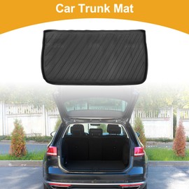 Partuto Cargo Liner Rear Trunk Mat Rear Trunk Cargo Luggage Boot Tray Mat for Honda Odyssey 7 Seat 2018-2024 TPE Black Anti-Slip Diagonal Stripes Pattern