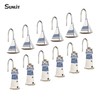 Sunlit Nautical Shower Curtain Hooks, Home Decorative Coastal Shower Curtain
