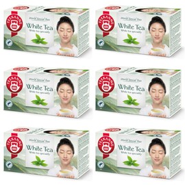 Tea Pot - White Tea - Natural White Tea - 6 x 20 cm (Dekond Gift)