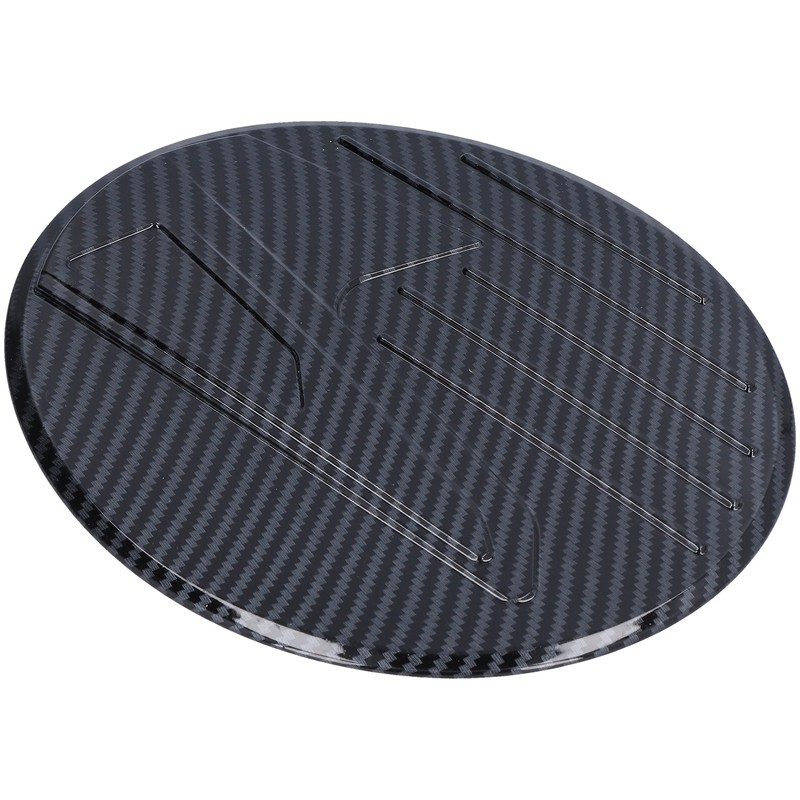 Fuel Tank Cover Trim Gas Cap Lid Carbon Fiber Style