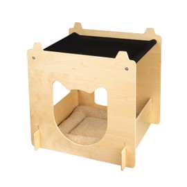 Harry Barker Cat Hammock, Cat House, Cat Bed, Wooden Cat House, Cat Cube