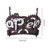 Manual Gear Open and Close Switch Decorative Ornament