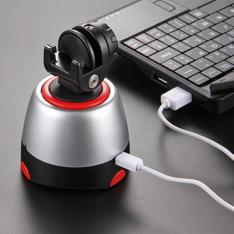PULUZ Electronic 360 Degree Rotation Panoramic Tripod Head with Control