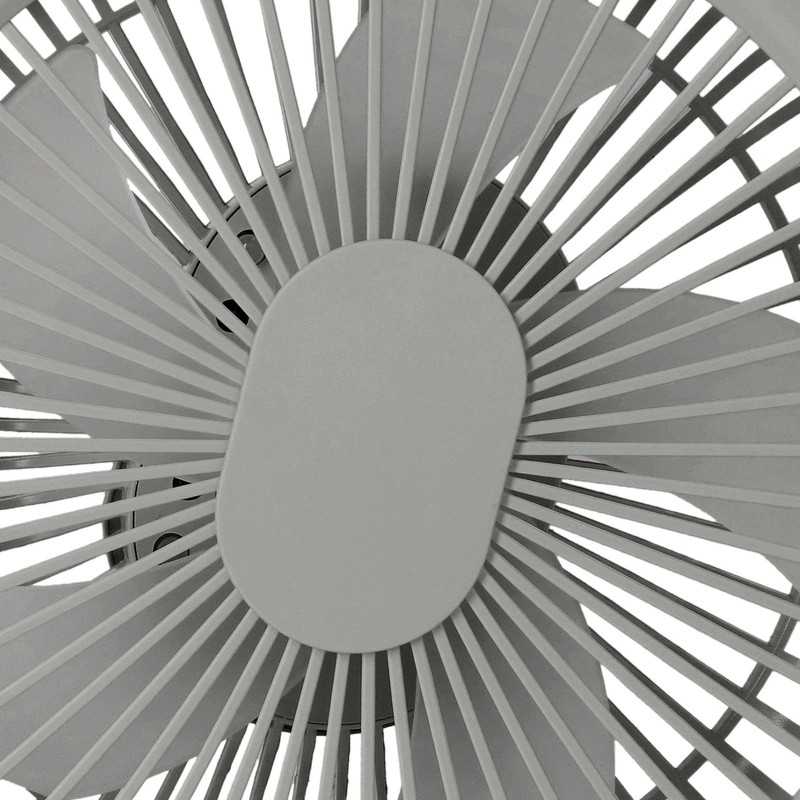 2 in 1 Desktop Fan ABS PP 4000mah 3 Gears