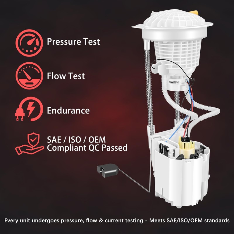 GPMMWPG E7186M Fuel Pump Module Assembly Compatible with Dodge Ram