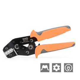 IWISS MC4 Solar PV Connector Crimping Tools for for AW14-10 (2.5/4/6mm²) Solar Panel PV Cable with Wire EDM Die