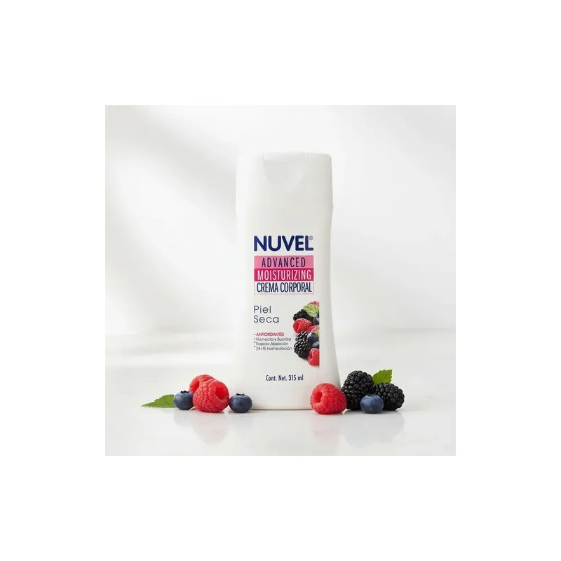 Nuvel Advanced Moisturizing Crema Corporal Piel Seca 315 Ml