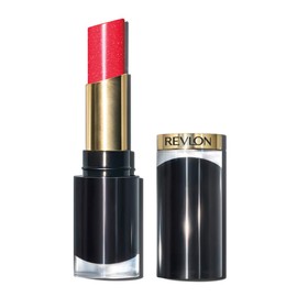 REVLON Super Lustrous Glass Shine Lipstick, Flawless Moisturizing Lip Color with Aloe, Hyaluronic Acid and Rose Quartz, Fire & Ice (005), 0.15 oz