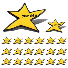 1/2/8/20Pcs Your Did It Brooch Pin Funny Star Enamel Pins Inspirational Badge Brooches Graduation Gifts for Backpack Bag Clothes Trendy Jewelry Accessories