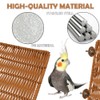 Title: Bird Perch Platform Small Animals Perch Stand Rectangle Breathable
