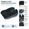 Memory Foam Car Seat Cushion for Driving – Wedge Height