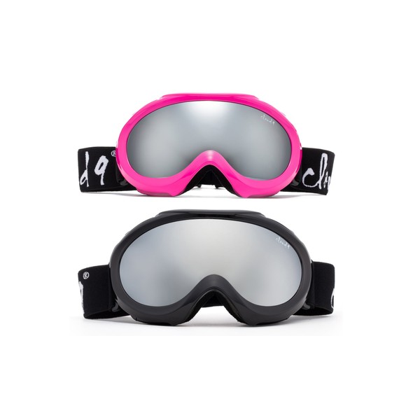 Cloud 9 - Kids Boys and Girls Snow Goggles Shifty Anti-Fog Dual Lens UV400 Snowboarding 12 Popular Colors to Choose!