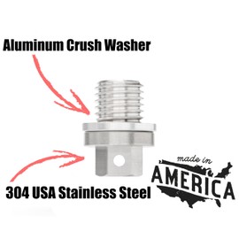 Votex - Oil Drain Plug fits KTM 300 MXC (1998-2005) - Made in USA - Stainless Steel - Part Number 58030021100