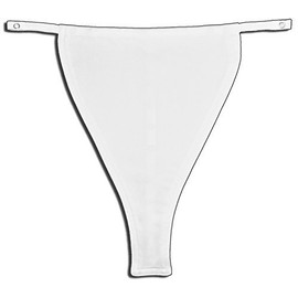 Cleava® White [303] Cleavage Cover Original Secret Snap-on Clip-on Mock Camisole.