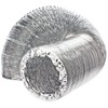 SPARES2GO Universal 5m Extra Long Aluminium Flexible Tumble Dryer Vent