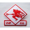 Squadron Nostalgia LLC VMF-232 Red Devils Patch– Sew On