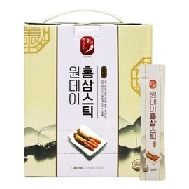 JHQS5Z46_52EE한삼수 홍삼 원데이 홍삼스틱 x 10ml 100포 JHQS5Z46_52EE Korean Red Ginseng One-Day Red Ginseng Stick x 10ml 100 Packs