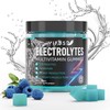Electrolytes Gummies No Sugar, 120 Chewable Electrolyte Gummies with 6