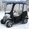 NOKINS 600D Waterproof Golf Cart Deluxe Enclosure for Yamaha G14/G26/G22/G29/Drive