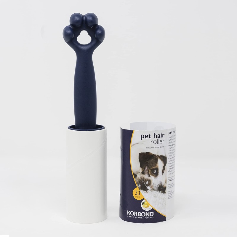 Korbond Pet Lint Roller- Pack of 3-99 Sticky Sheets in
