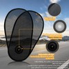 PUMHUBO 1 Pack Car Window Shades for Baby - Rotatable