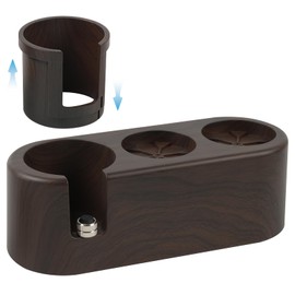 PUSEE Espresso Tamping Station, Espresso Organizer Station Fit for 51/54/58mm Espresso Accessories, Plastic Espresso Station Coffee Tamper Station, Multifunctional Coffee Tools Organzier (3 in 1)