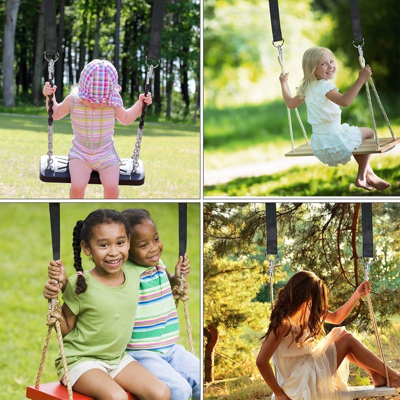 Hanging Set with Tree Swing Straps, Adjustable Hammock Straps (Set