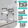 Beautyflier Removable Hanging Bag for Shower Chair, Commode Chair Side