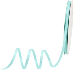 BAORJCT - Cinta de satén de color sólido de 1/4 pulgadas x 100 yardas, rollo de doble cara para envolver regalos, manualidades, decoración de boda, tarjeta de invitación de boda, decoración de fiesta