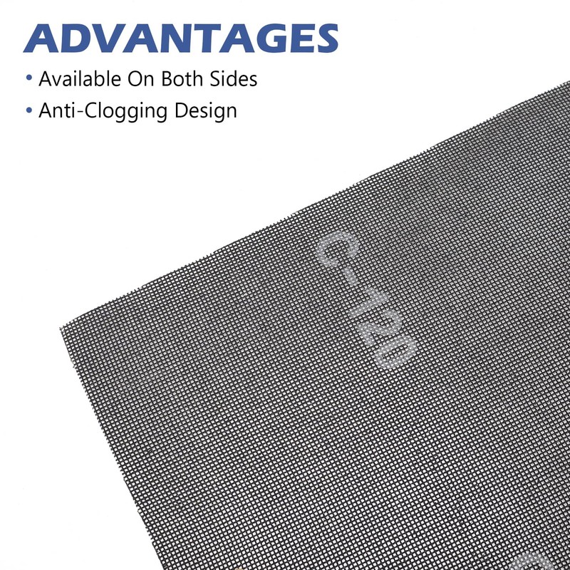 HUAALIUCHE 12"x18" 120 Grit Sanding Screen Sheets (10-Pack) – Professional