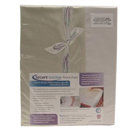 NRS Healthcare Secure Sit and Slide Fitted Sheet - KING SIZE (Deep Mattress) (Eligible for VAT relief in the UK)