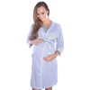 Mija Maternity Fashion Beautiful Dressing Gown Dressing Gown 2067 -