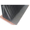 20 Pack L11" x H 8" Black Heavy Duty Shelf