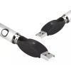 L&T Cargador Usb Para Ego510 Universal Conector Roscado Cargador
