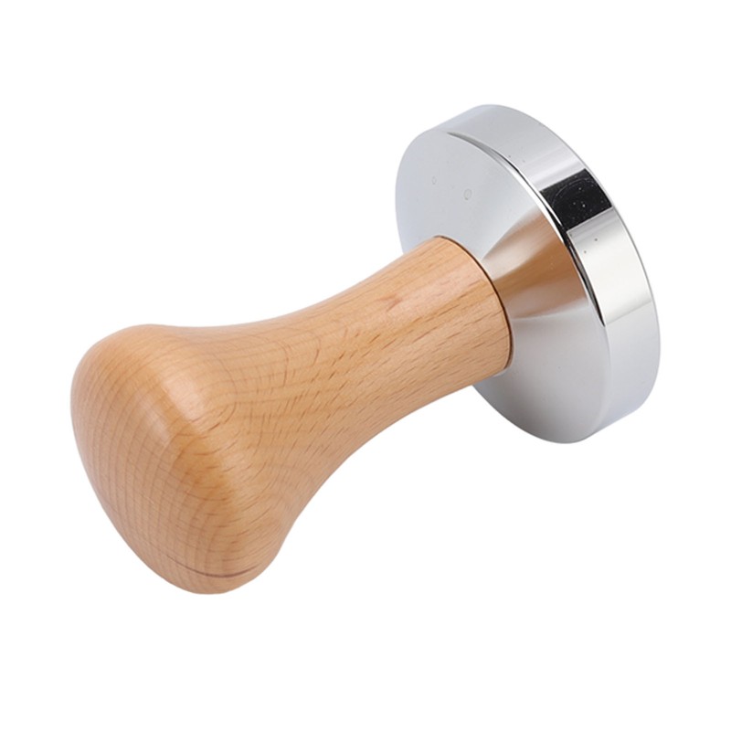 Coffee Powder Press Hammer and Distributor Set Stainless Steel Base