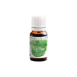 Árbora Aceite Esencial de Tea Tree AUSTRALIANO 100% puro | ¡Más de 10 USOS de bienestar y belleza! | Reconforta tu piel y cabello | Ingedientes certificados | Aceite de 1° destilación | 11ml
