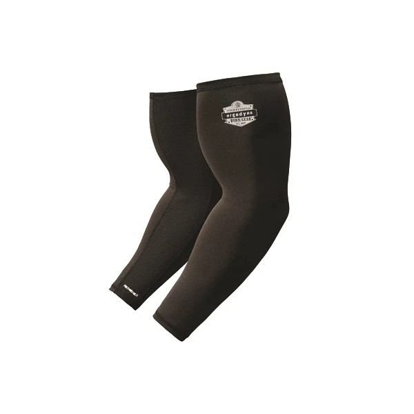 Ergodyne Chill-Its® 6690 Cooling Arm Sleeves, X-Large, Black - 1