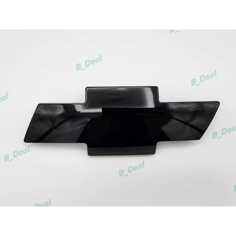 Auto Gloss Black Front Grill Bowtie Emblem 1999-02 Silverado 2000-06