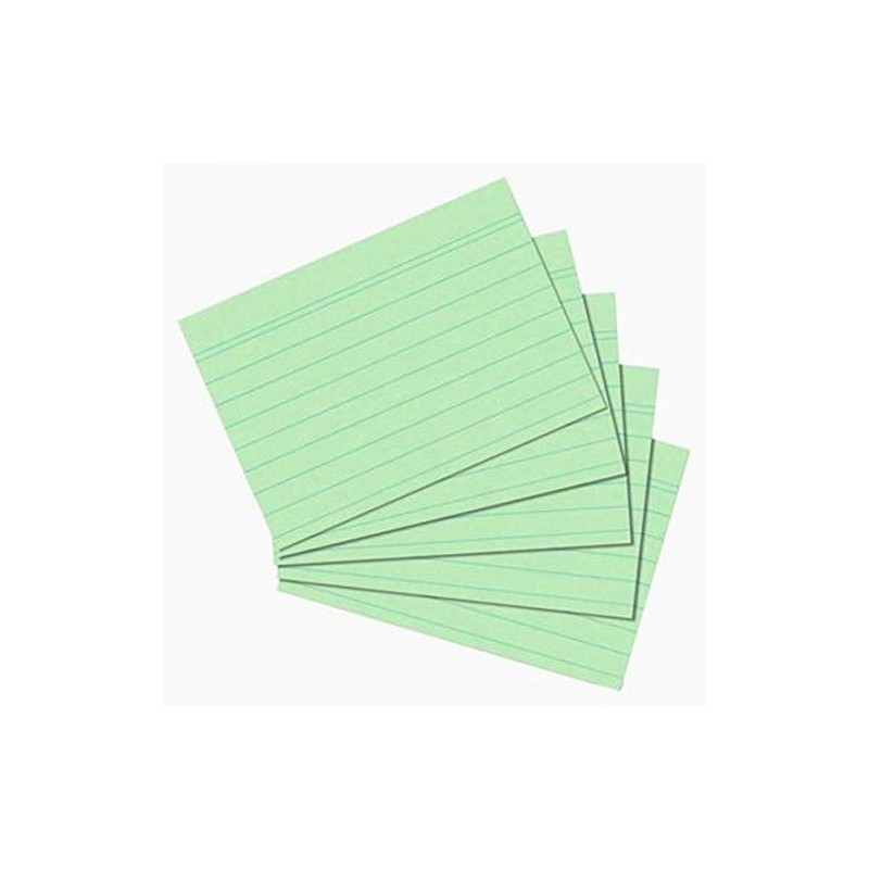 Herlitz Index Cards A4/A5/A6/A7/A8 Pack of 100