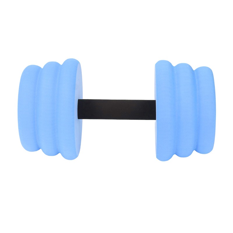 2pcs Floating Dumbbell EVA Thread Design Aquatic Exercise Dumbbell for